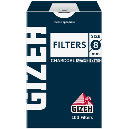 ก้นกรอง GIZEH Charcoal Filter 8mm
