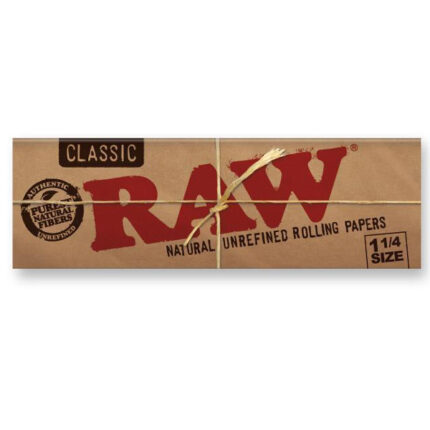 กระดาษมวน ยี่ห้อ RAW รุ่น Classic 1 1/4 size