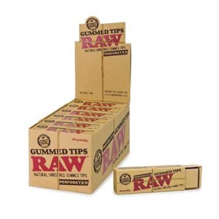 ก้นกรอง RAW Gummed Tips 33 Tips