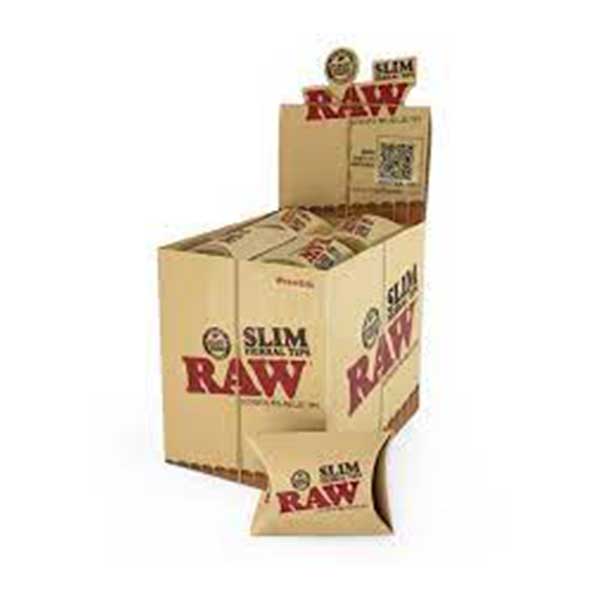 ก้นกรอง RAW Slim Pre Rolled Tips 21's