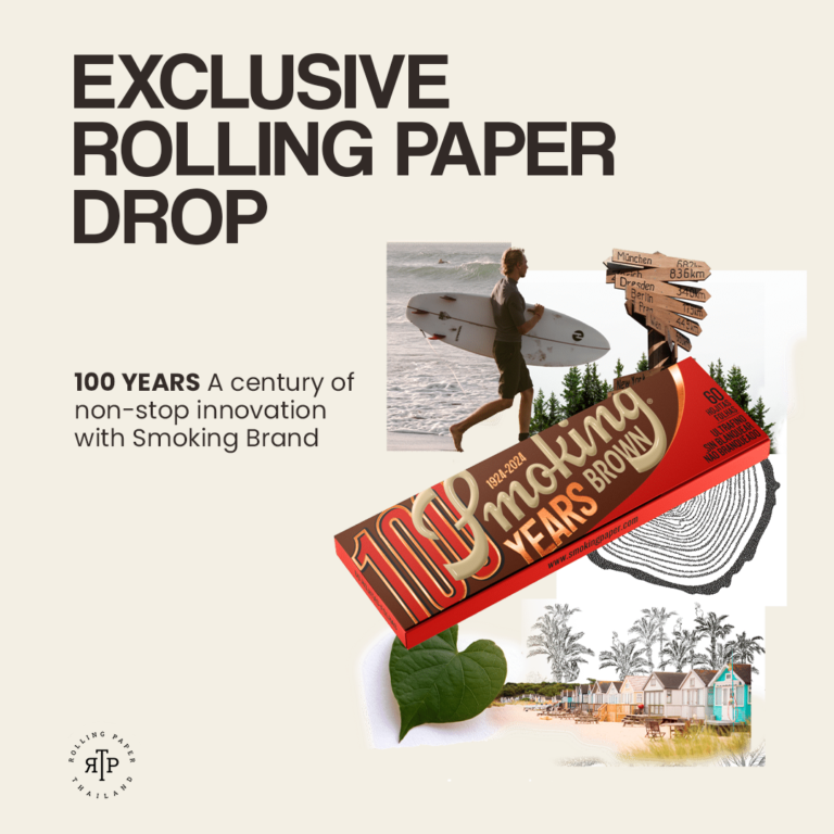 ครบรอบ100ปี ของแบรนด์ Smoking แบรนด์กระดาษสัญชาติสเปนระดับตำนาน