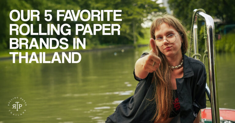 Top 5 Rolling Paper Brands in Thailand