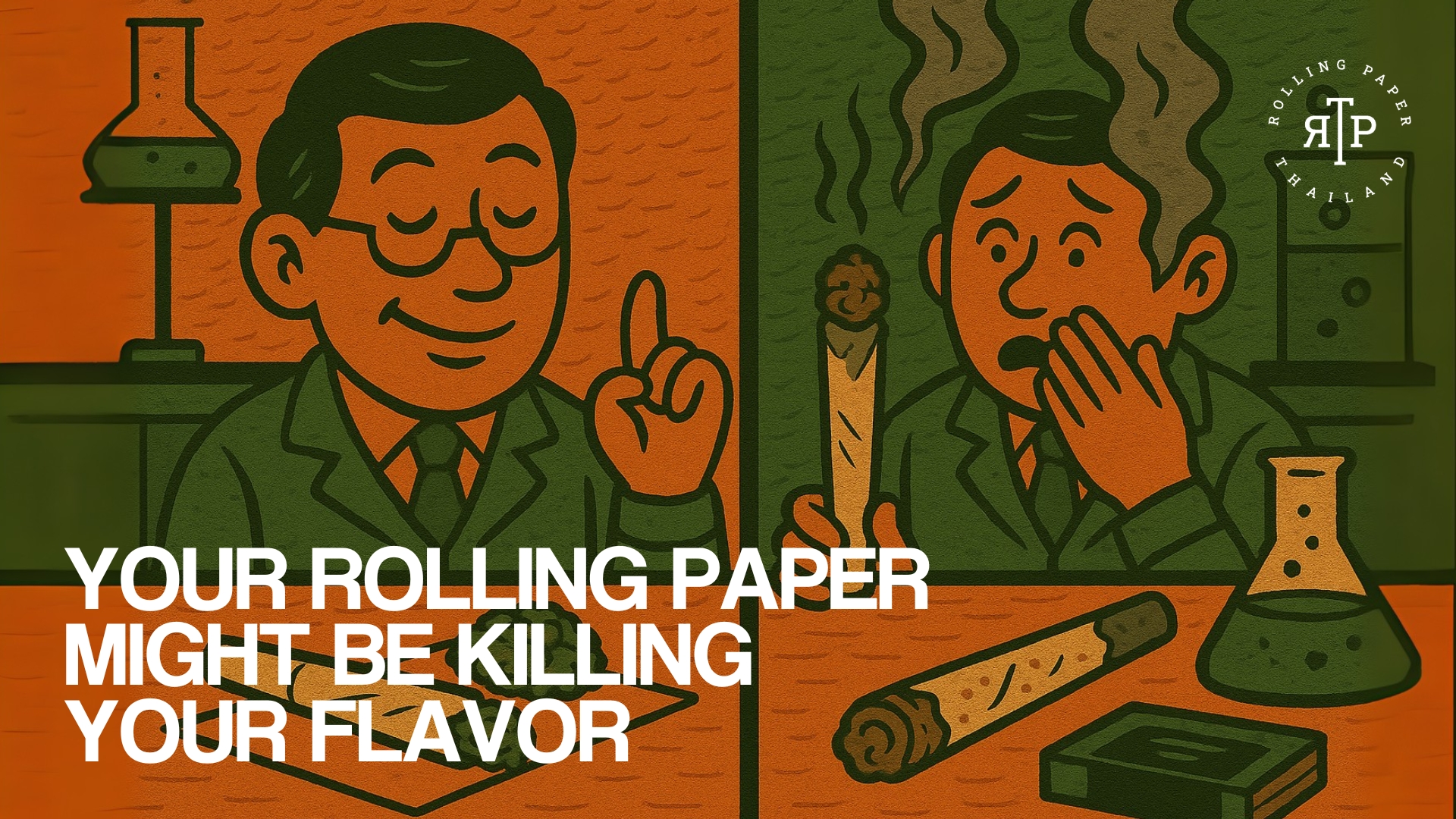 Your Rolling Paper is Killing Your Flavor