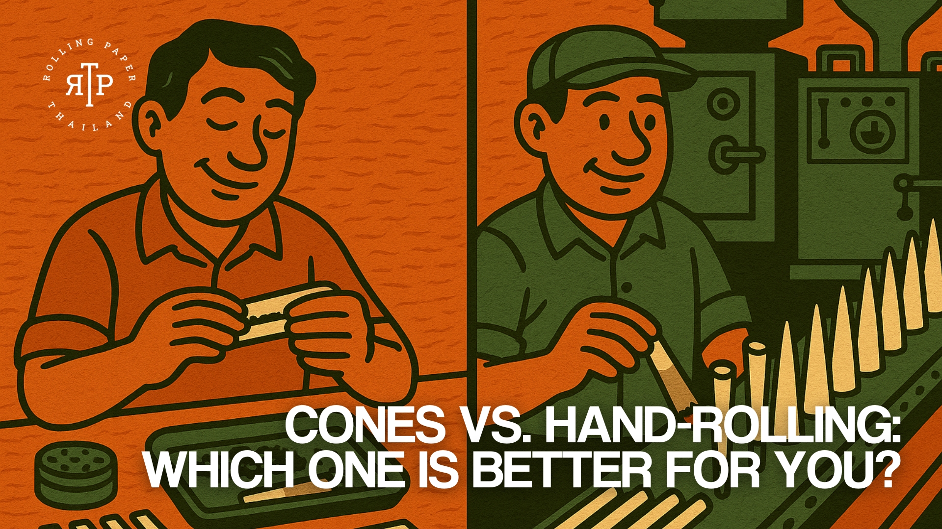 Cones Vs Hand-Rolling