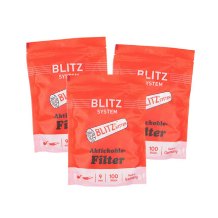 ก้นกรอง BLITZ SYSTEM FILTER 9mm 100's (1x3)