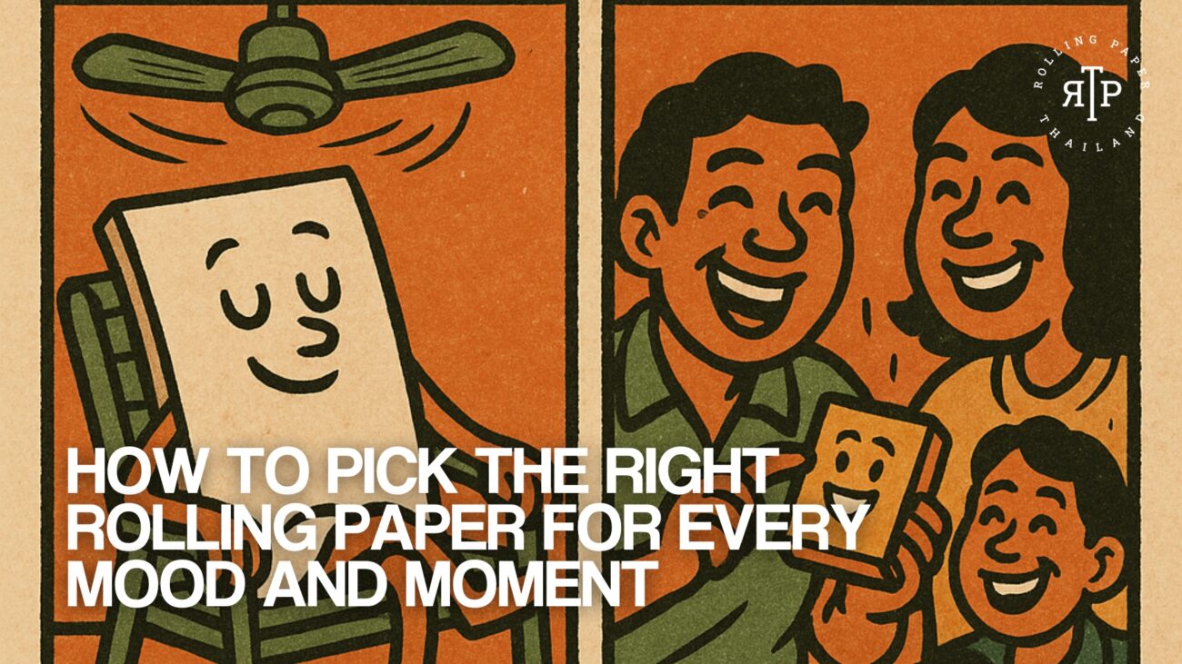 How to Pick the Right Rolling Paper for Every Mood and Moment