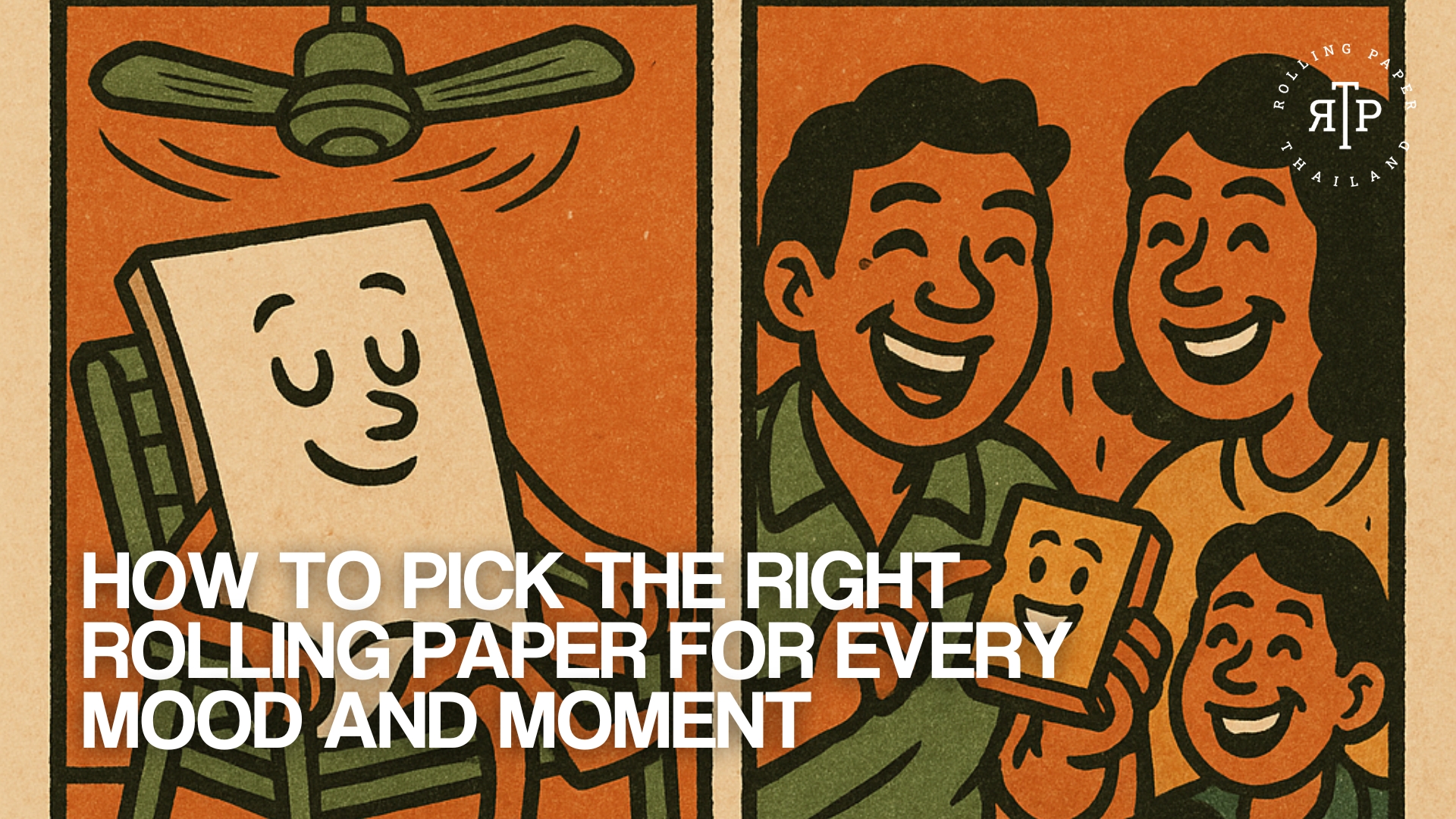 How to Pick the Right Rolling Paper for Every Mood and Moment