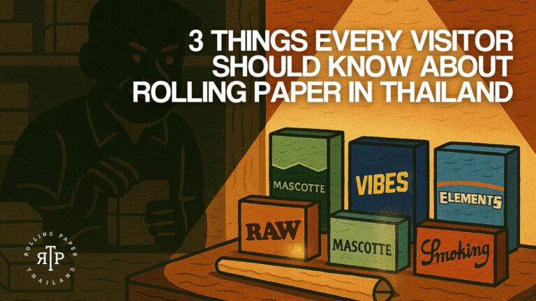 3 Things Every Visitor Should Know About Rolling Paper in Thailand