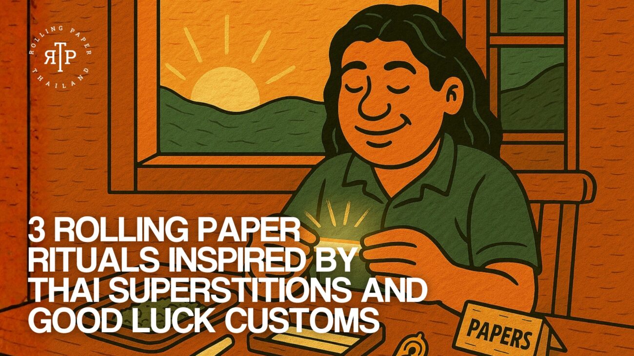 3 Rolling Paper Rituals Inspired by Thai Superstitions and Good Luck Customs