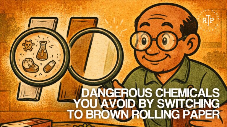 Dangerous Chemicals You Avoid By Switching to Brown Rolling Paper