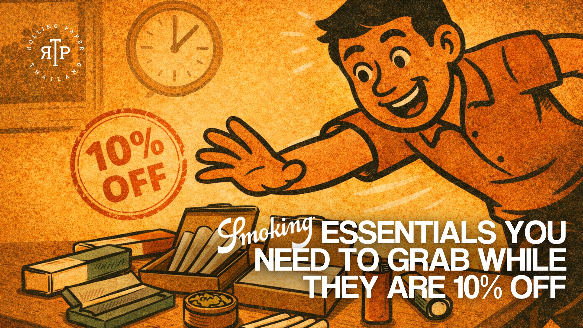 "Smoking" Essentials You Need to Grab While They Are 10%