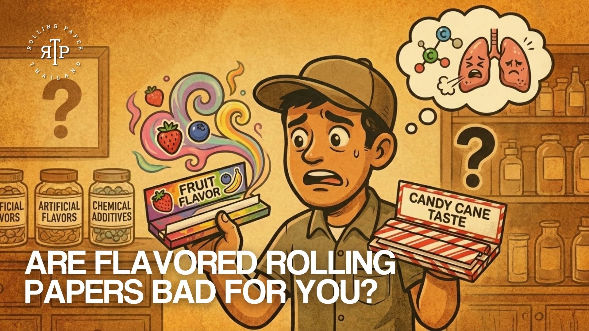 Are Flavored Rolling Papers Bad for You?