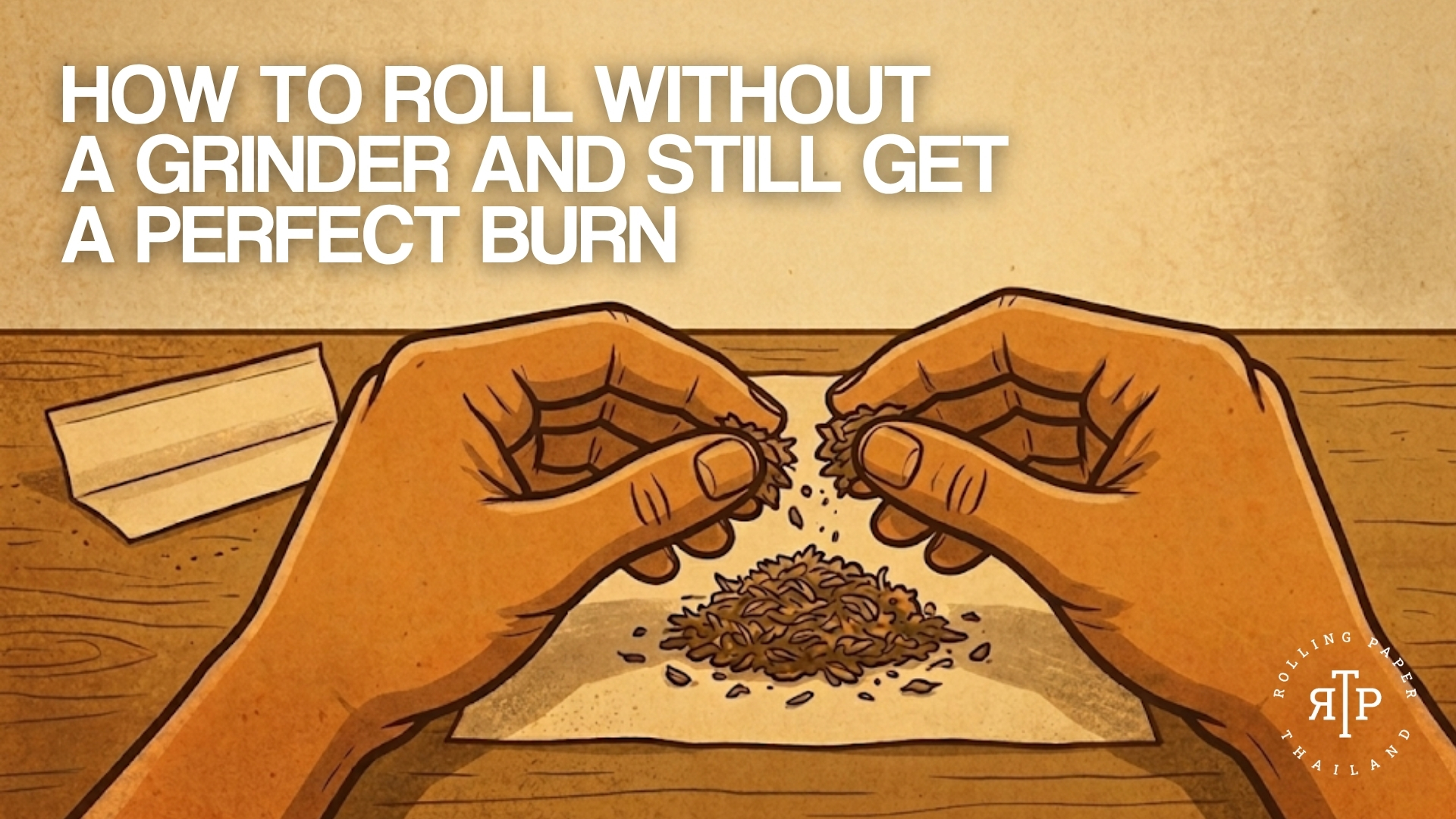 Rolling Papers 101: How to Roll Without a Grinder and Still Get a Perfect Burn